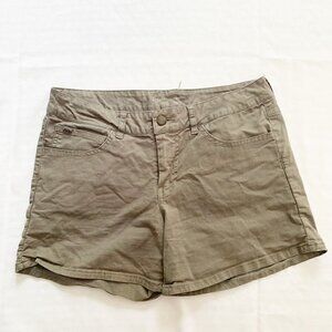 5/$25 Joe's Jeans olive green 4" shorts - 26